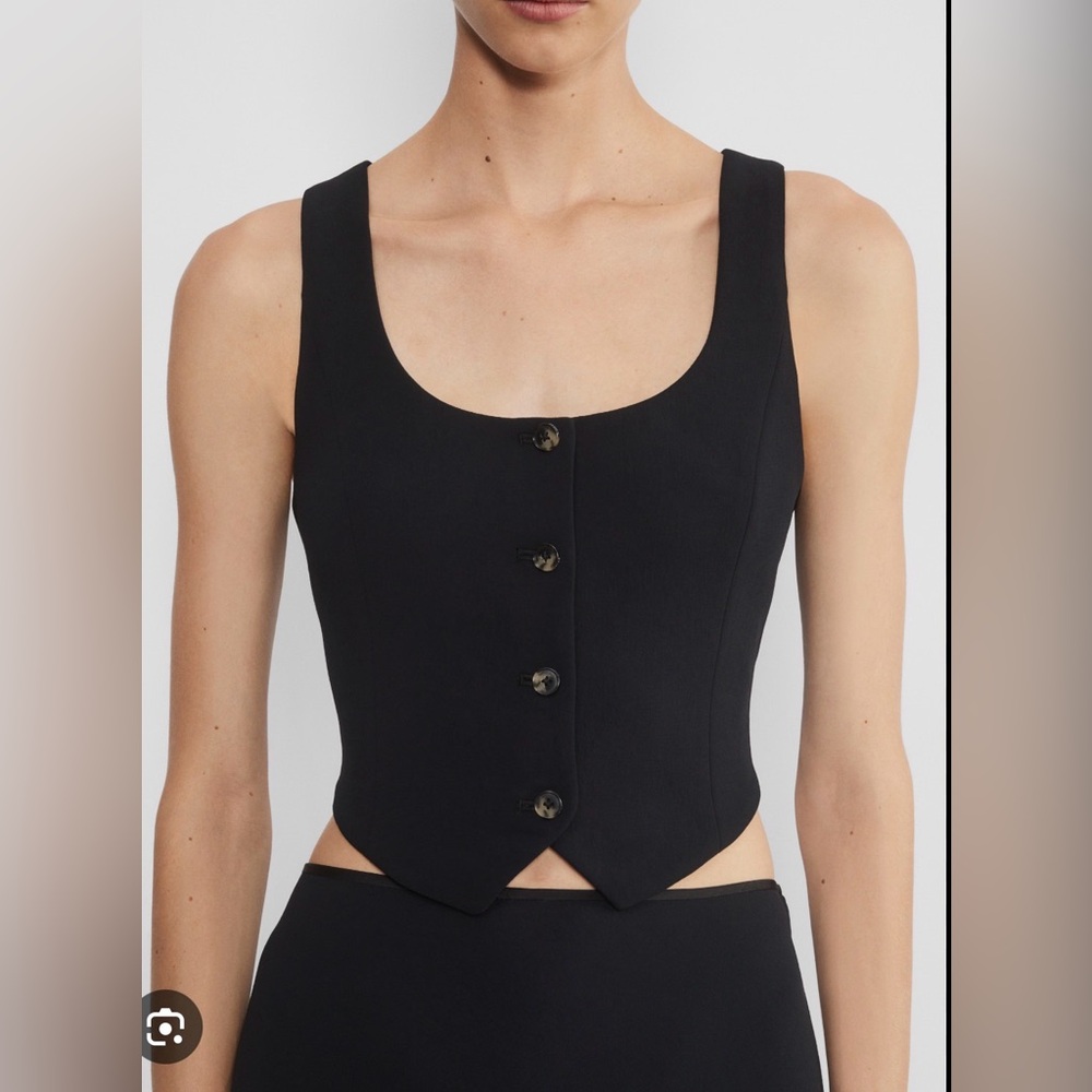 Aritzia Black Vest